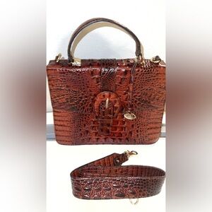 Brahmin Gabriella Pecan Melbourne Handbag